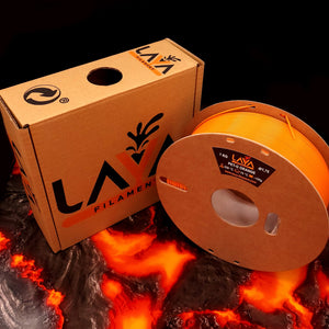 LAVA© Filament PETG Light Orange 1,75mm 1KG