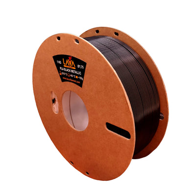 LAVA© Filament PLA Black Metallic 1,75mm 1KG