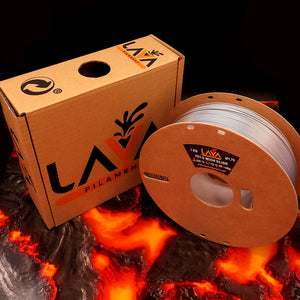 LAVA© Filament PETG Moon Silver 1,75mm 1KG