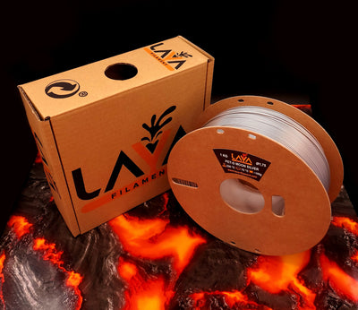 LAVA© Filament PETG Moon Silver 1,75mm 1KG