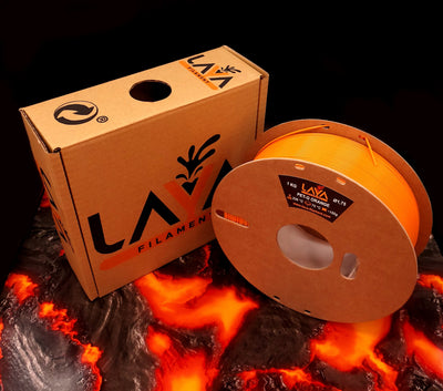 LAVA© Filament PETG Light Orange 1,75mm 1KG