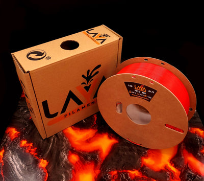LAVA© Filament PETG Red 1,75mm 1KG