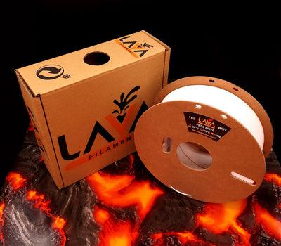 LAVA© Filament PETG White 1,75mm 1KG