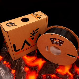 LAVA© Filament PLA Black 1,75mm 1KG