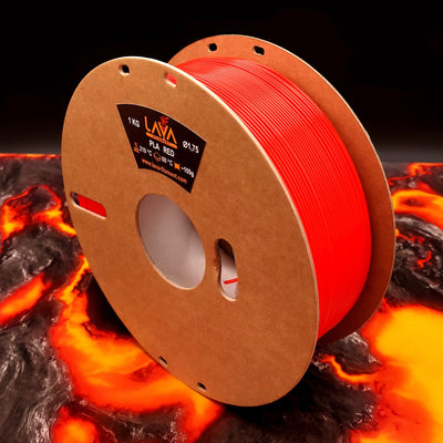 LAVA© Filament PLA Red 1,75mm 1KG