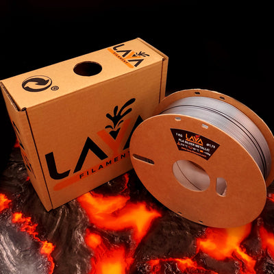 LAVA© Filament PLA Silver Metallic 1,75mm 1KG
