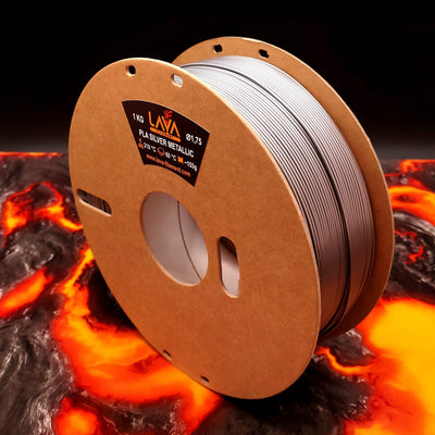LAVA© Filament PLA Silver Metallic 1,75mm 1KG