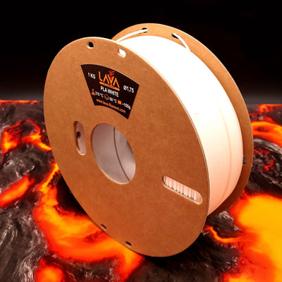 LAVA© Filament PLA White 1,75mm 1KG